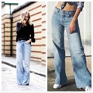 Zara Basic Denim - Wide Leg - NWT!!